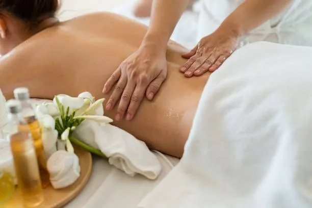 Aromatherapy back massage at The Port Baku Spa