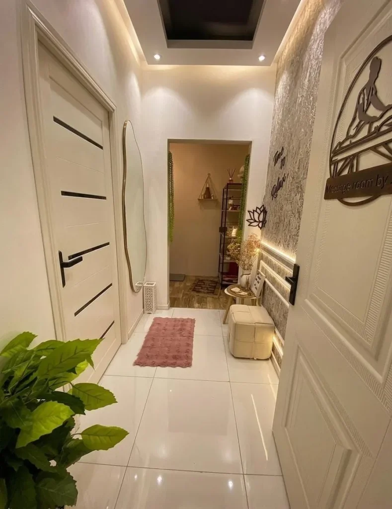 Entrance hall at The Port Baku Spa